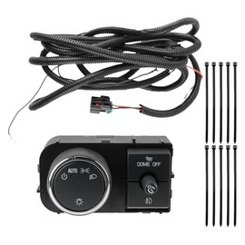 Replacement Parts for Fog Light Wiring Harness & Switch for 2007-14 Chevy Silverado 2007-13 GMC Sierra Mod-GS95-13913