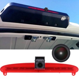 18mm lens Car Third Roof top mount brake lamp camera Brake Light Rear View Backup Camera, replacement for IVECO Daily 6 Transporter Baujahr 2015-2017 Brake Light Brake stop lamp Transporter