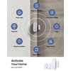 Zoiinet Door Sensor Outlet Plug Kit, Wireless Mini Contact Window