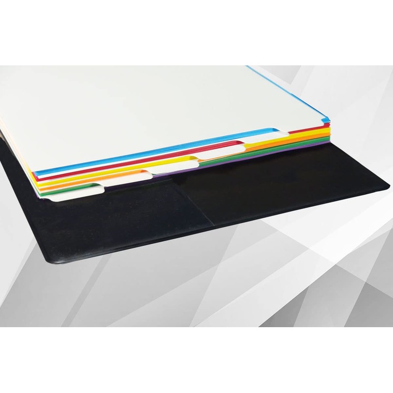 Landscape Plastic Tabs - 6 per Set - White