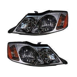 Marketplace Auto Parts Headlight Assembly Set of 2 - Compatible with 2000-2004 Toyota Avalon