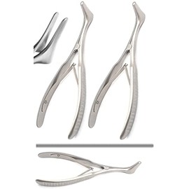 AAProTools Buy 2 GET 1 Free 5.75" Medium Vienna Nasal Speculum ENT Diagnostic Veterinary Instrument