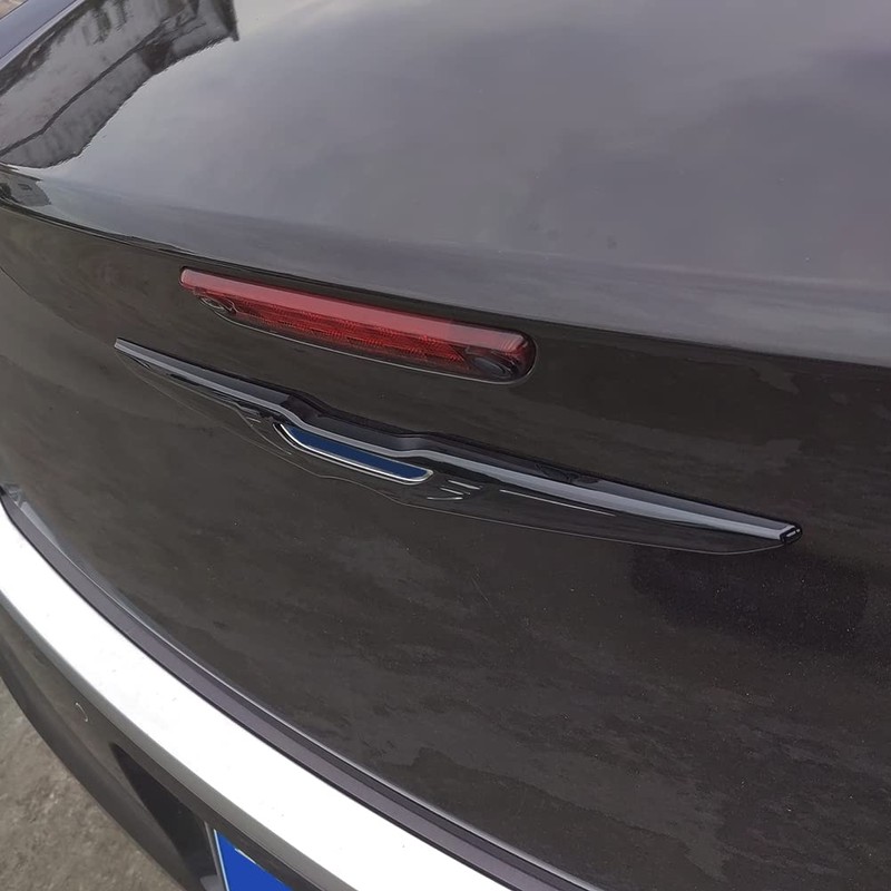 Kolya Glossy Black Exterior Rear Door Trunk Lid Center Emblem