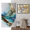 KINNO Gold Leaf Sheets,Gold Foil Leaf Sheets 100Sheets Antique Gold
