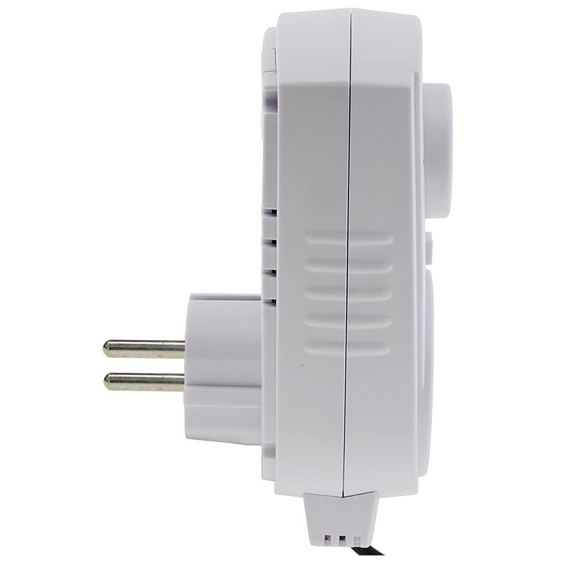 Socket Thermostat, Max. 3500 W, On/Off/Auto, 230 V for Heating