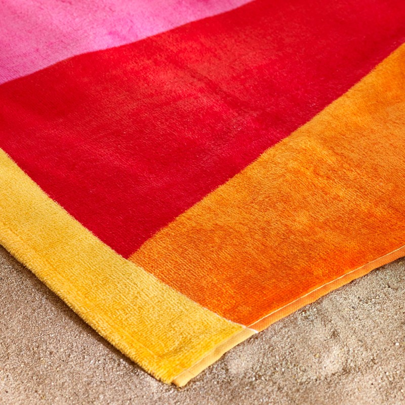 Catherine Lansfield Hello Summer 76x160cm Cotton Beach Towel Multi