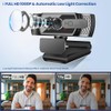 Samcorn Cámara Web con Micrófono 1080P HD USB, Transmisión en