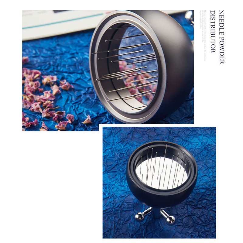 Black Coffee Powder Needle Type Distributor Double Bearing Rotation Coffee