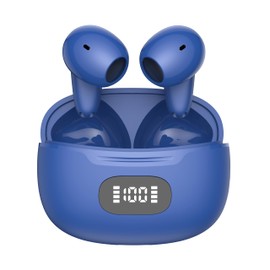 Wireless Earphones, Bluetooth Earphones, 2024 Latest Bluetooth Earphones, EDR+Bluetooth 5.3, Carnauba Type, Automatic Pairing, Instant Connection, Hands-free Calling, Built-in Microphone, Touch Operation, Compact, Telework, Work, School, Web Conference