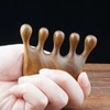 Meridian Massage Tool Kit Wood 3pcs Meridian Comb 2pcs Nose