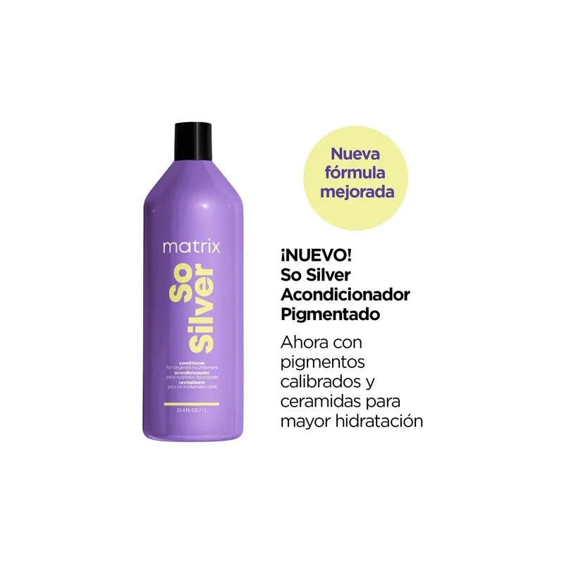 Acondicionador | Pigmento Morado | Matizar Rubios Matrix 1L