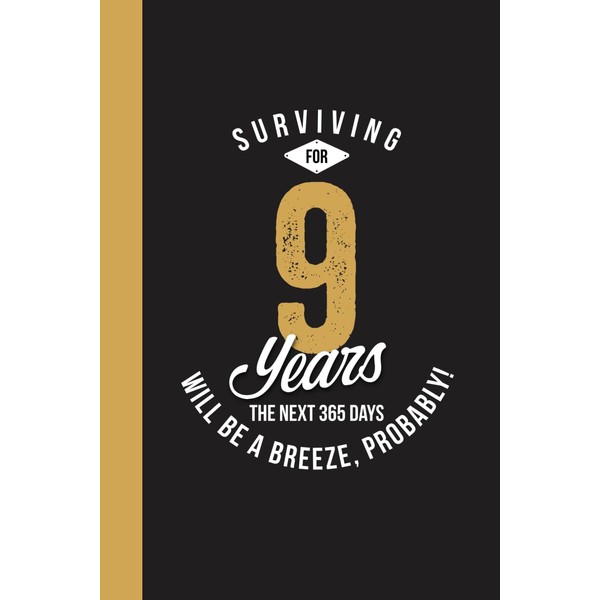 9th Year Work Anniversary Notebook: Team Employee / Staff Appreciation