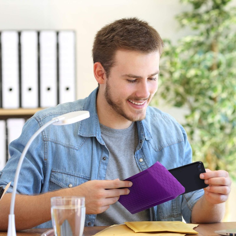 Switory 50pcs 10.2x17.7cm Poly Bubble Mailers 4x7 Inch Padded Envelopes