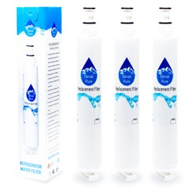 3-Pack Replacement for Whirlpool G2IXEFMWB02 Refrigerator Water Filter - Compatible with Whirlpool 4396701 Fridge Water Filter Cartridge