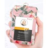 Teskyer ID Card Holder with Strap, Retractable Card Holder with