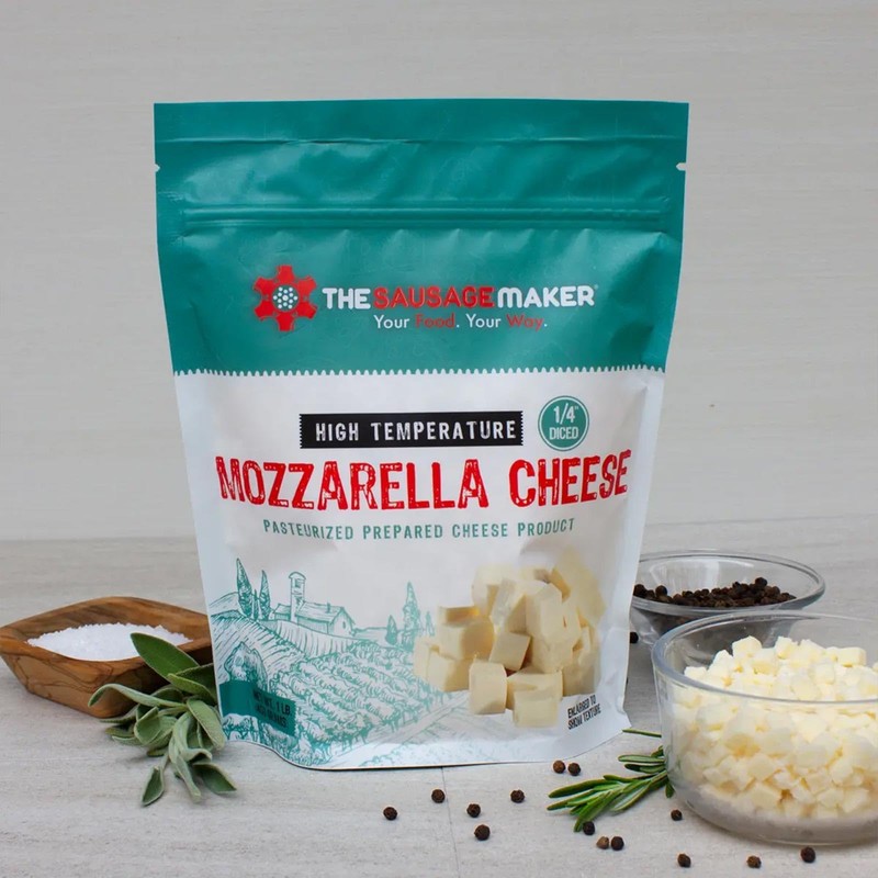 The Sausage Maker® High Temp Mozzarella Cheese 1 Lb Hi-Temp