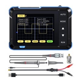 Handheld Digital Oscilloscope Multimeter, DSO152 2.8" TFT Kit - Portable Automotive Pocket Oscilloscope, 2.5MS/s High Sampling Rate, 200KHz Bandwidth, Trigger Function Auto/Normal/Single