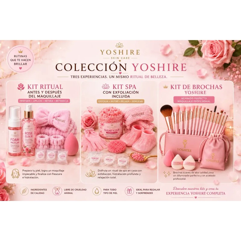 Kit Brochas Maquillaje Profesional 20 Piezas Beauty Blender
