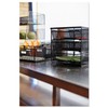 Safco Onyx Hospitality Organizer, 3 Drawers, For Snacks, Coffee Pods,