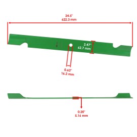 Caltric 72" Deck Blade for Gravely PM260 PM272 890017 890102 992039 992038 High Lift