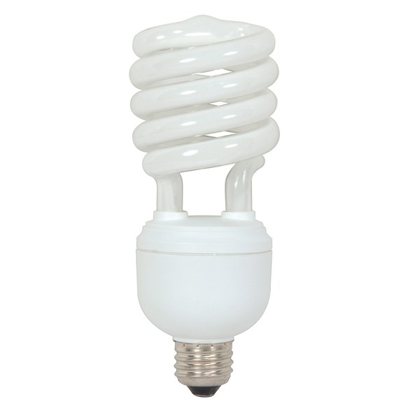 Satco S7331 32 Watt (125 Watt) 2000 Lumens Hi-Pro Spiral CFL Soft White 2700K Medium Base 120 Volt Light Bulb, Energy Star