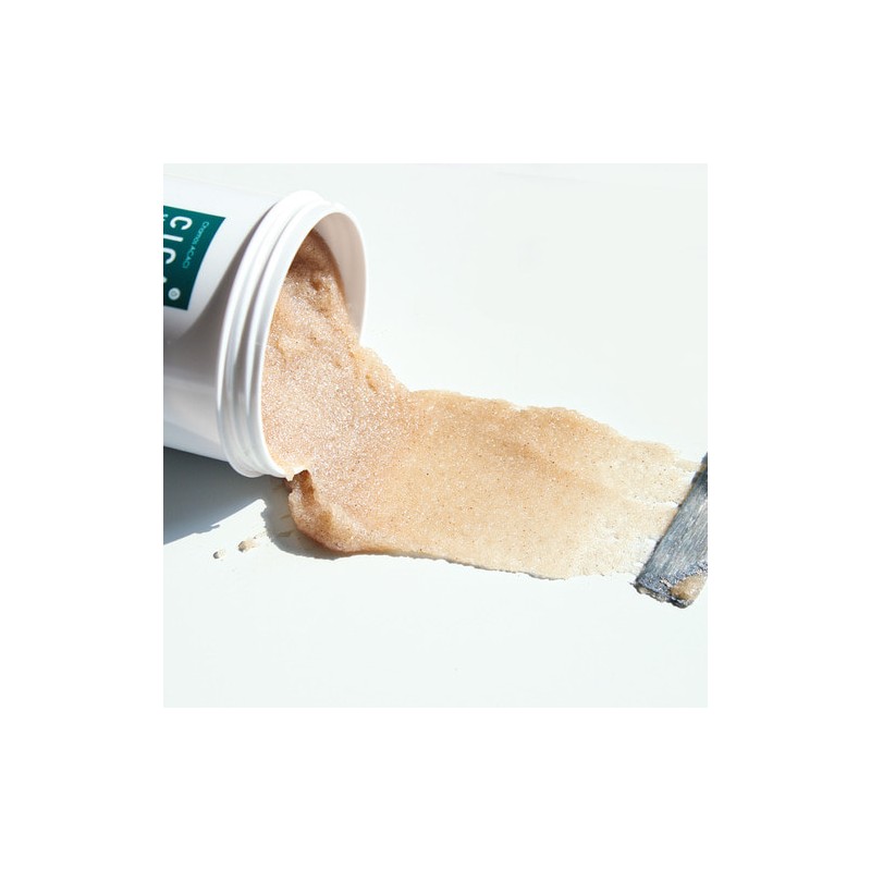 Chamos Cica salt body scrub exfoliating dead skin cells 250g