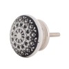 Knober Set of 10 Ceramic Furniture Knobs Mandala Energy Shabby-Chic