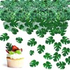 Pack of 80 Edible Tropical Turtle Leaves Cupcake Toppers, Edible