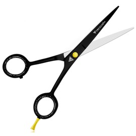 TrexloCare Professional Hairdressing Scissors Japanese Stainless Steel Black for Hair Cutting trimming Razor Edge Shears Barber Salon & Home for Men Women and Children smooth cut