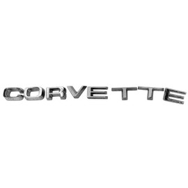 1974-1975 Corvette Rear Letter Set, "Corvette", 8 Piece Set Import