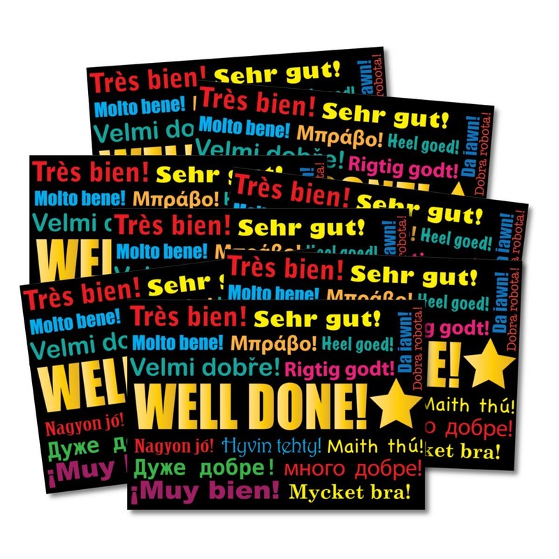 Multi-languages Reward Postcards