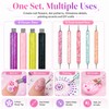 Plman 9PCS Nail Dotting Pen Set for Salon Art Stippling