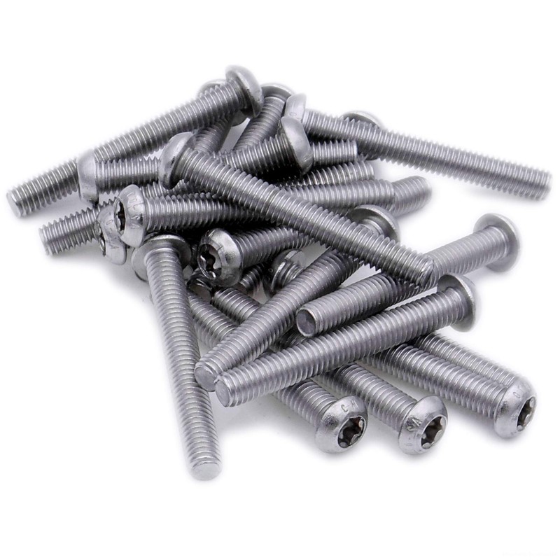 M6 (6mm x 30mm) TX Socket Button Machine Screw (Bolt)