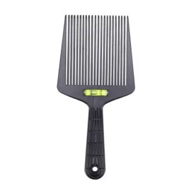 레벨 뱅 리퀴드 오일 헤어 커팅 각도 조절 대형 이빨 빗 스타일링 도구가 있는 플랫 탑 Level Bang Liquid Oil Hair Cutting Angle Adjust Large Teeth Comb Styling Tool with Flat Top