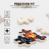Dragon Puzzle for Adults 500 Pieces Fantasy Red Dragon Fire