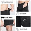 BALEAF Padded Bike Shorts for Men Cycling Shorts Padding Pockets
