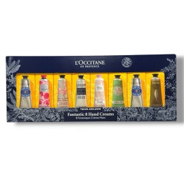 L’OCCITANE L'Occitane En Provence Travel Exclusive Fantastic 8 Hand Creams -NEW IN BOX-