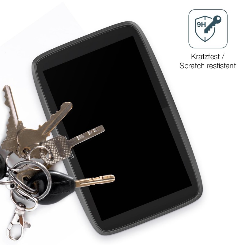 dipos I 2x Screen Protector 9H Matte Compatible with TomTom