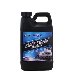 Walex Walex Premium RV/Marine Black Streak Remover - Powerful Exterior Cleaner for RVs, Campers, and Boats, Restores Original Shine, Removes Tough Stains & Scuff Marks, Easy Application, 64 oz