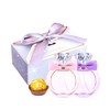 Pack of 25 Silver Candy Boxes Bling Glitter, Favor Boxes