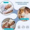 60"X40" Non Slip with Stay-Secure Side Flaps Washable Waterproof Bed
