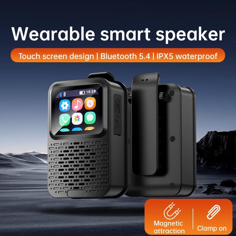 E I F E R Portable Bluetooth Speakers, Smart LED