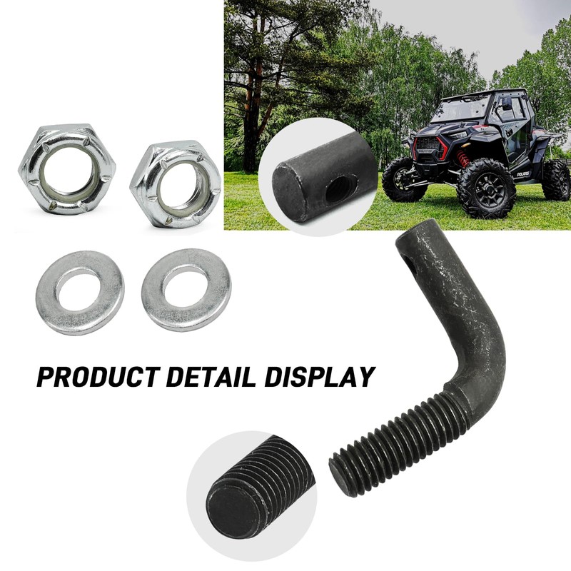 GOLKNHA 8PCS Tree Kickers Mounting Hardware, L Bolts Kit Compatible