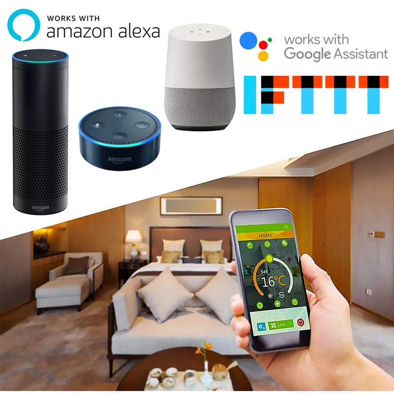 BecaSmart Series 1000 Wifi Smart Thermostat for 16A Electric Underfloor