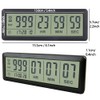 FCXJTU Digital Countdown Day Timer - Black Upgraded Large 999