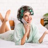 4-Piece Hair Net for Rollers, Triangular Mesh Women's Hair Net