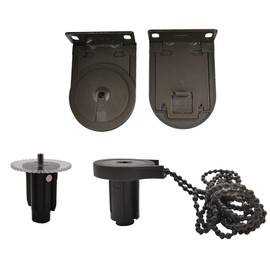 Roller Shutter Clutch, Including Roller Shutter Bracket+Skylight mounting Bracket+end Plug of 1/4 "Pipe.