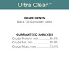 Ultra Clean Premium Black Oil Sunflower Wild Bird Seed (4