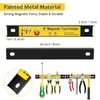 8” Magnetic Tool Holder with Screws, 4 Pack Magnetic Strips