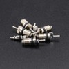 YINETTECH 16 Pcs Universal Air Conditioning Cap Valve Cores Seal